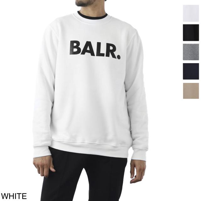 [あす着] ボーラー BALR. スウェット メンズ BRAND CREW NECK SWEATER 10003Aの通販は 9,856円