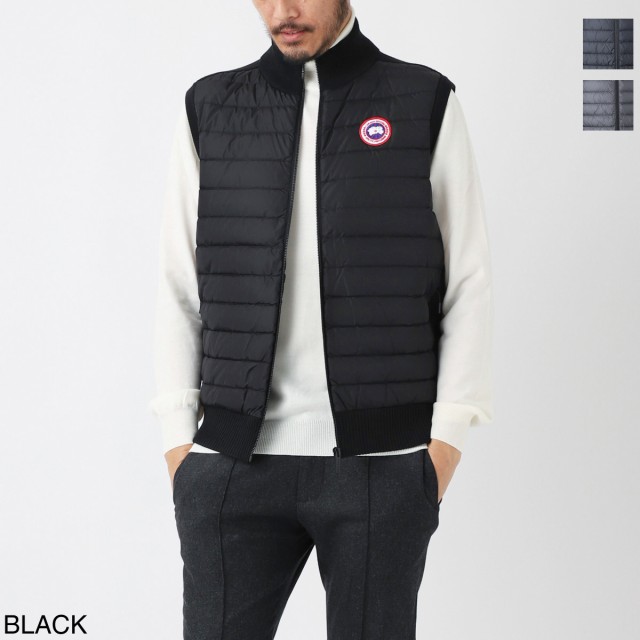 [あす着] カナダグース CANADA GOOSE ダウンベスト メンズ HYBRIDGE KNIT VEST