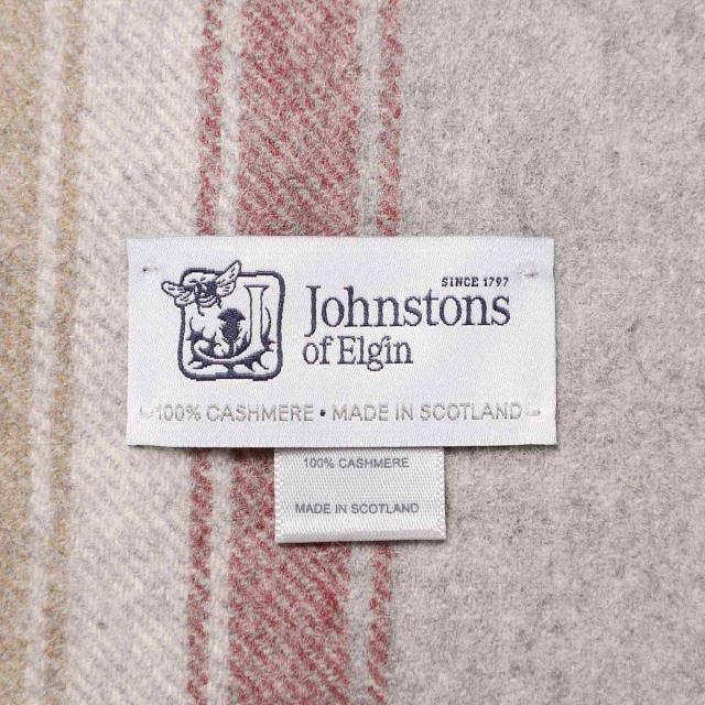 あす着] ジョンストンズ JOHNSTONS OF ELGIN カシミヤ中判