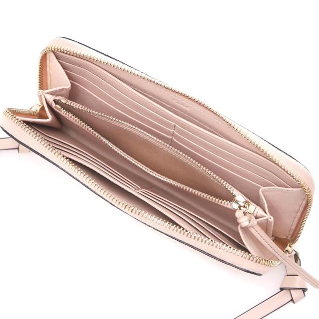 あす着] クロエ Chloe ラウンドファスナー 長財布 小銭入れ付き