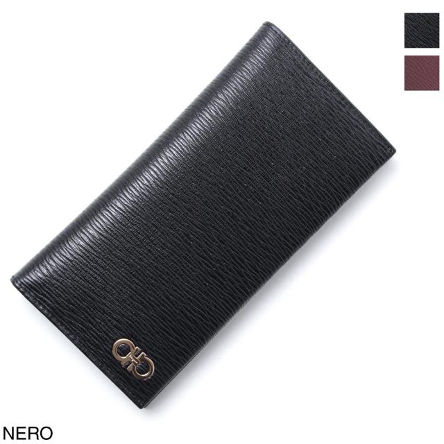 あす着 サルヴァトーレフェラガモ Salvatore Ferragamo 長財布 メンズ Calf Leather Walletの通販はau Pay マーケット モダンブルー Au Pay マーケット店