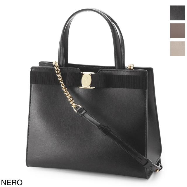 フェラガモ FERRAGAMO トートバッグ 2WAY レディース VARA ヴァラの