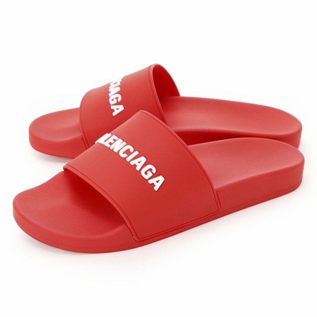 あす着] バレンシアガ BALENCIAGA サンダル メンズ POOL SLIDE SANDALS