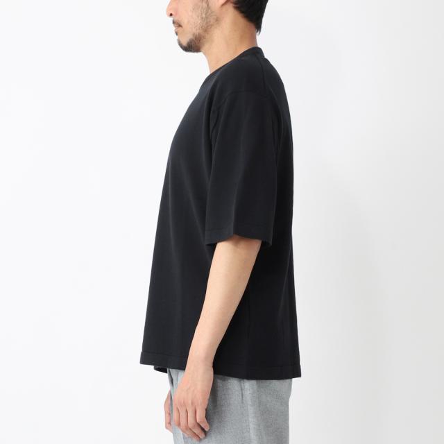 ジョンスメドレー JOHN SMEDLEY クルーネック 半袖ニット メンズ TINDALL ティンダル シーアイランドコットン 24ゲージ_2