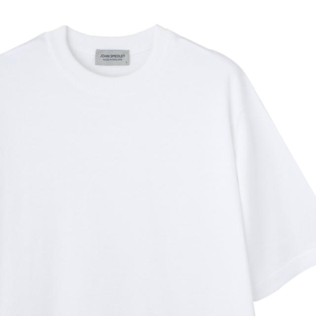 ジョンスメドレー JOHN SMEDLEY クルーネック 半袖ニット メンズ TINDALL ティンダル シーアイランドコットン 24ゲージ_8