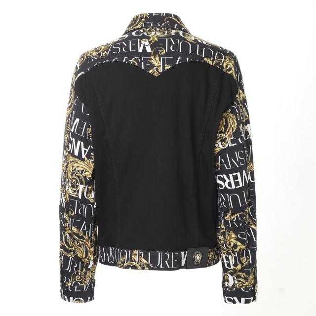 あす着] ヴェルサーチェ VERSACE JEANS COUTURE デニムジャケット メンズ
