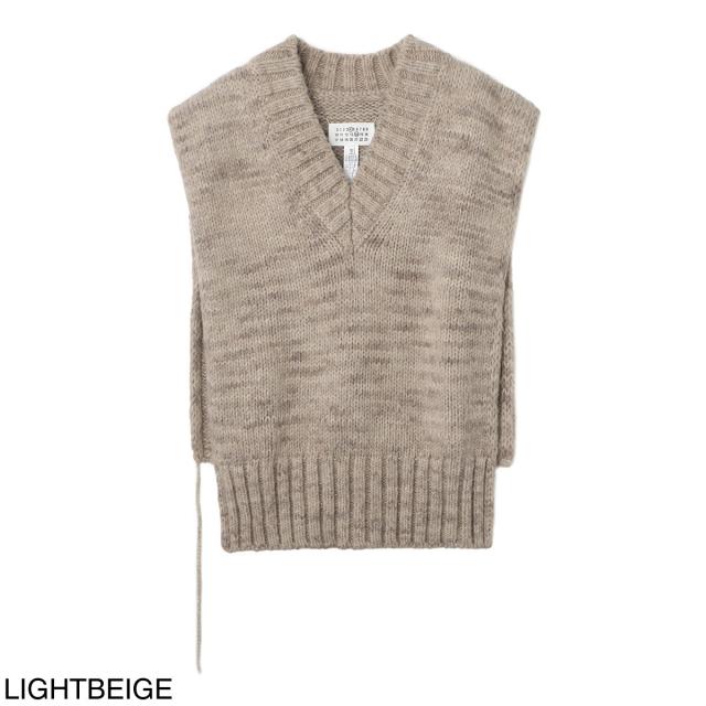 [あす着] メゾンマルジェラ Maison Margiela ニットベスト レディース BOTANICAL DYE KNIT VEST あす着] メゾンマルジェラ Maison Margiela ニットベスト レディース