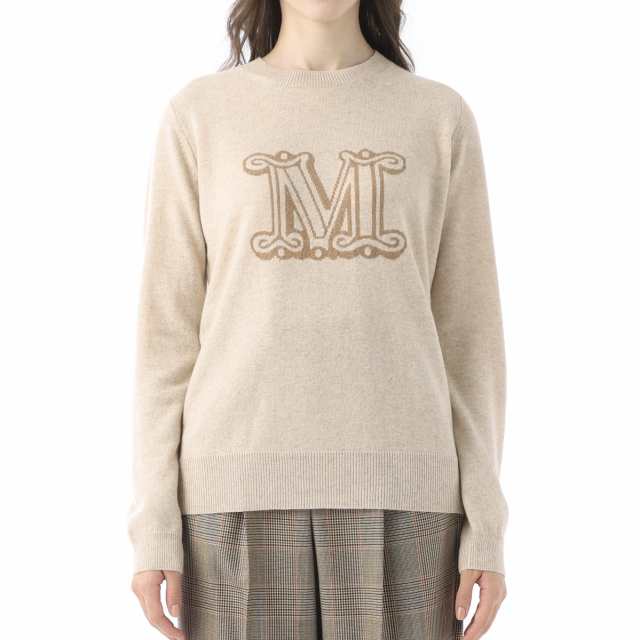 MAX MARA ニット カシミヤ MaxMaraGram ロゴ BIMBA