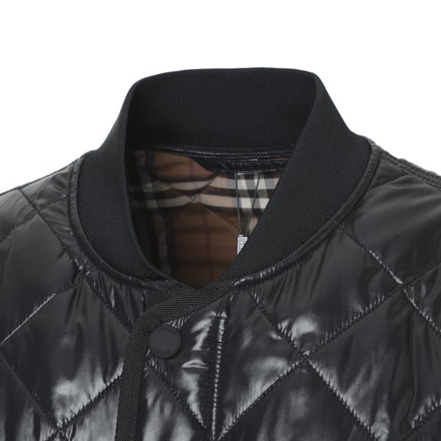 バーバリー　キルティングボンバージャケット Burberry キルティング ボンバージャケット | ニュートラル | FARFETCH JP