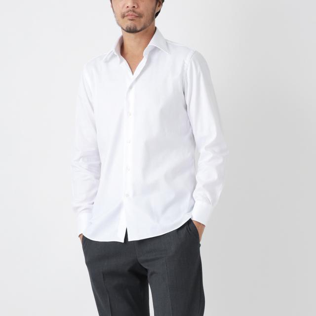 [あす着] ボリエッロ BORRIELLO レギュラーカラーシャツ メンズ