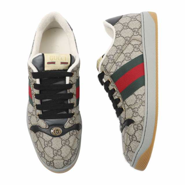 あす着] グッチ GUCCI スニーカー メンズ SCREENERの通販はau PAY