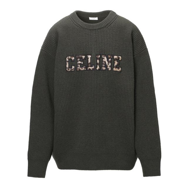 [あす着] セリーヌ CELINE クルーネック ニット メンズ