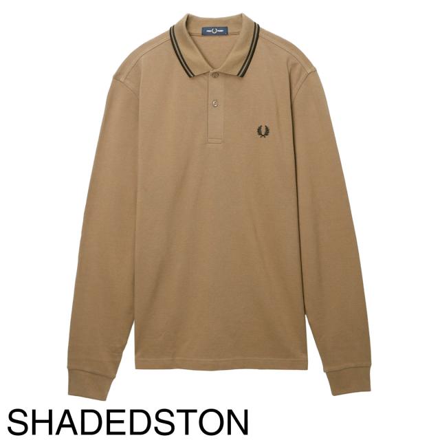 あす着] フレッドペリー FRED PERRY ポロシャツ メンズ LS TWIN TIPPED