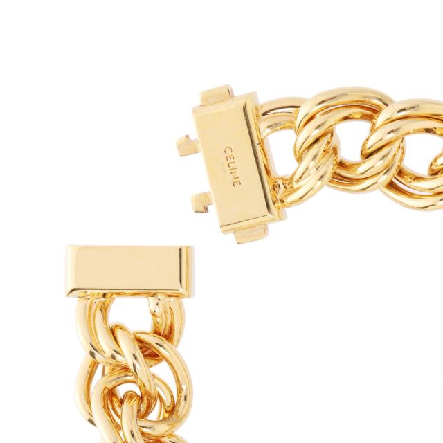 新品 セリーヌ ブレスレット ゴールド 金 CELINE バングルエディ