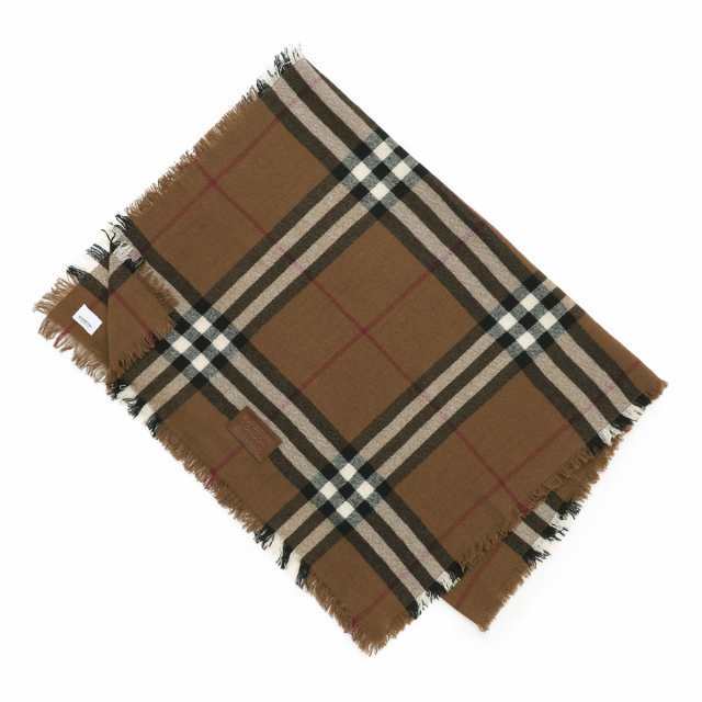 [あす着] バーバリー BURBERRY ストール メンズ SFA GIANT CHECK CASHMERE SCARF