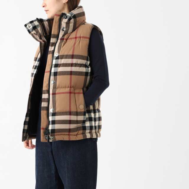 [あす着] バーバリー BURBERRY ダウンベスト レディース