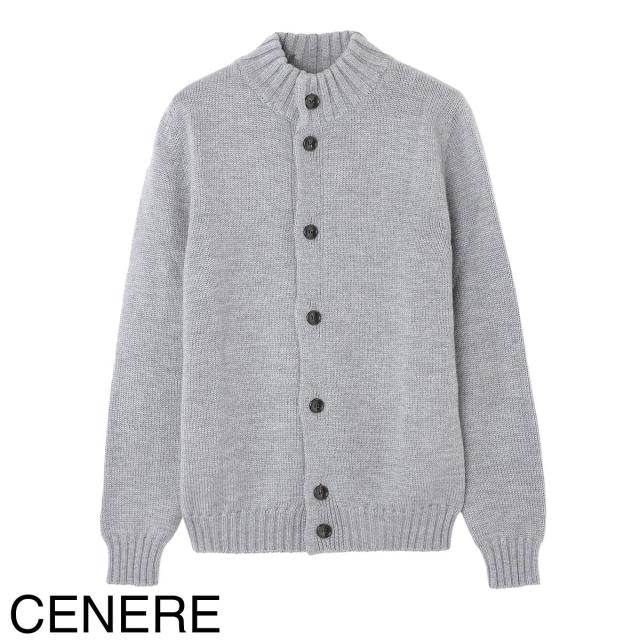 美品】BAFY アイボリー ケーブルニットカーディガン 46 あす着] バフィ