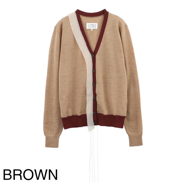 あす着] メゾンマルジェラ Maison Margiela ニットカーディガン レディース