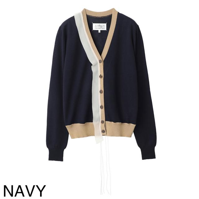 あす着] メゾンマルジェラ Maison Margiela ニットカーディガン レディース