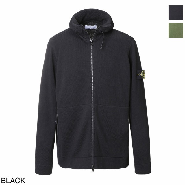 [あす着] ストーンアイランド STONE ISLAND ニットパーカ ジップアップパーカ メンズ