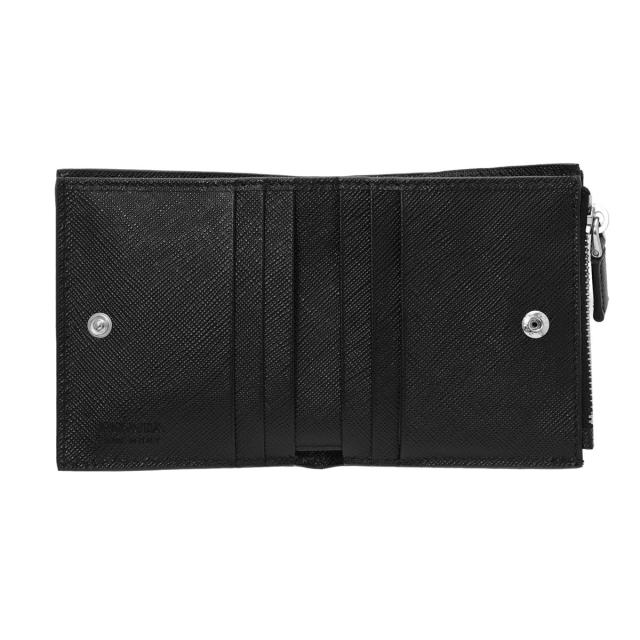 プラダ PRADA 2つ折り財布 小銭入れ付き メンズ SAFFIANO TRIANGOLO_3