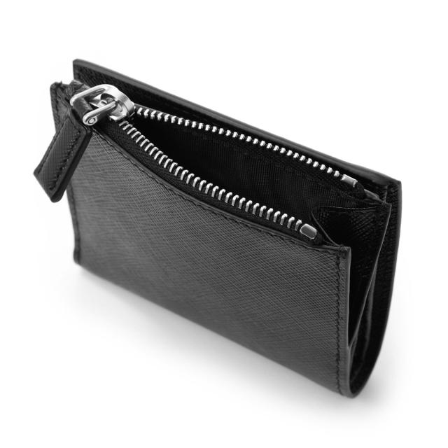 プラダ PRADA 2つ折り財布 小銭入れ付き メンズ SAFFIANO TRIANGOLO_6