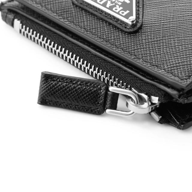 プラダ PRADA 2つ折り財布 小銭入れ付き メンズ SAFFIANO TRIANGOLO_7
