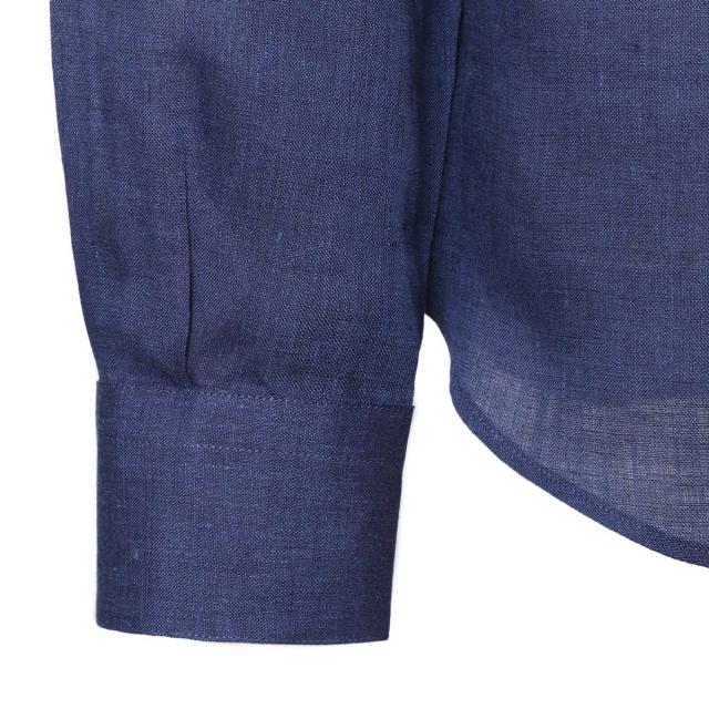 ガッリア GALLIA ホリゾンタルカラー リネンシャツ メンズの通販はau