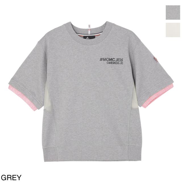 [あす着] モンクレール グルノーブル MONCLER GRENOBLE クルーネックTシャツ レディースの通販は