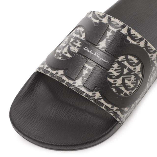 あす着] フェラガモ FERRAGAMO スライドサンダル メンズ
