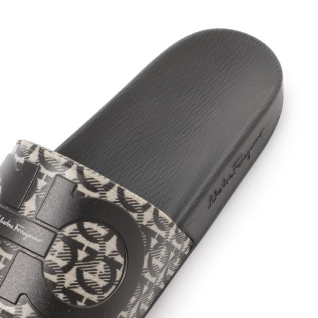 あす着] フェラガモ FERRAGAMO スライドサンダル メンズ