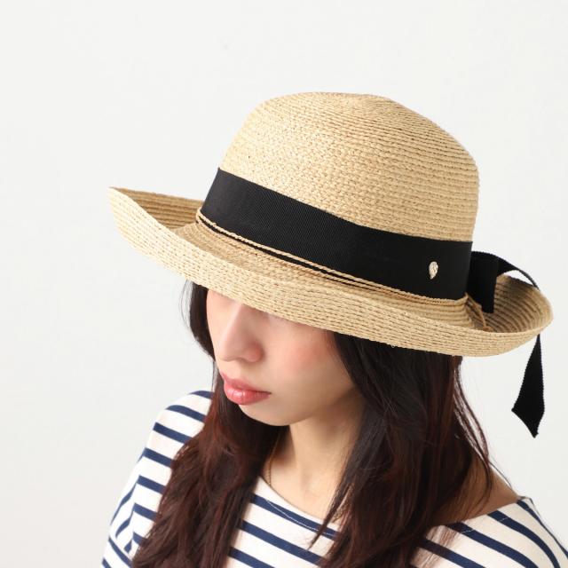 あす着] ヘレンカミンスキー HELEN KAMINSKI ラフィアハット ラウンド