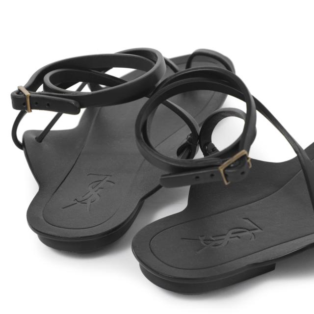 あす着] サンローラン SAINT LAURENT サンダル フラットサンダル