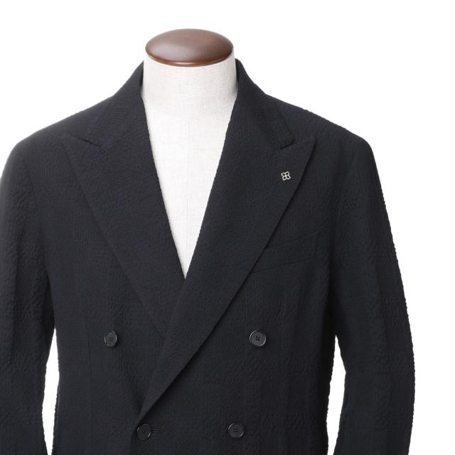 タリアトーレ　ジャケット　52 薄手　美品 TAGLIATORE タリアトーレ ジャケット ホップサック 2025SS 春夏