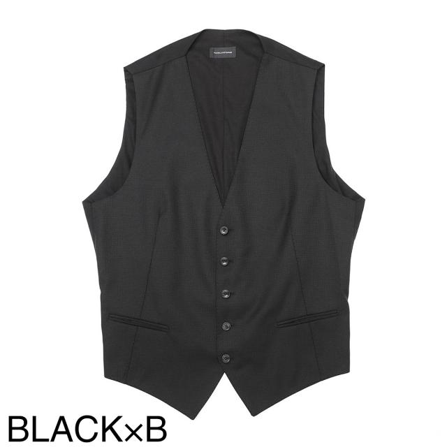 極美品 タリアトーレ ジレ ベスト ベロア ブラック タリアトーレ TAGLIATORE ベスト ジレ メンズ BRIAN/F 【公式通販】