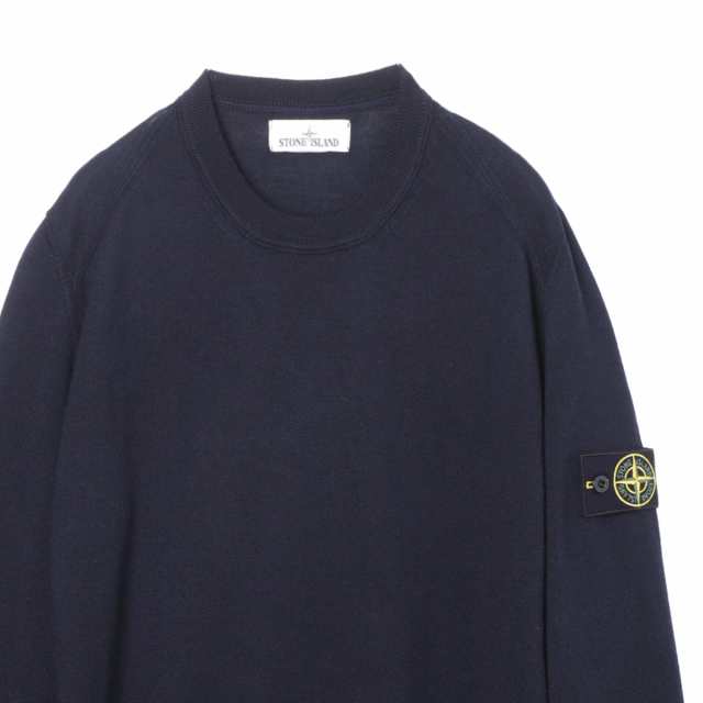 あす着] ストーンアイランド STONE ISLAND クルーネックニット メンズ ...