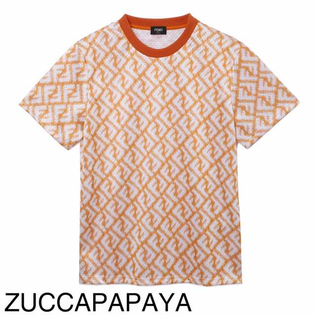あす着] フェンディ FENDI クルーネックTシャツ メンズ