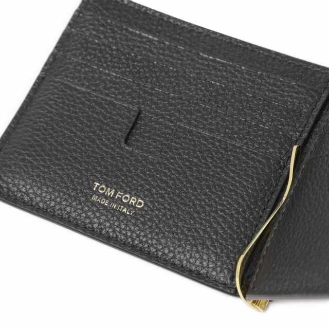 あす着] トムフォード TOM FORD マネークリップ 2つ折り財布 メンズの