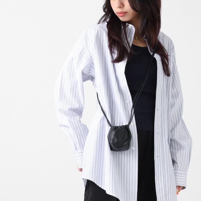 ジルサンダーJIL SANDER ドローストリングクロスボディバッグ 希少