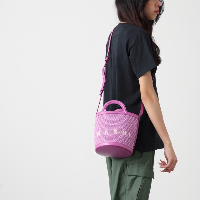 マルニ MARNI ハンドバッグ 2WAY かごバッグ レディース TROPICALIA BASKET BAG SMALL_3