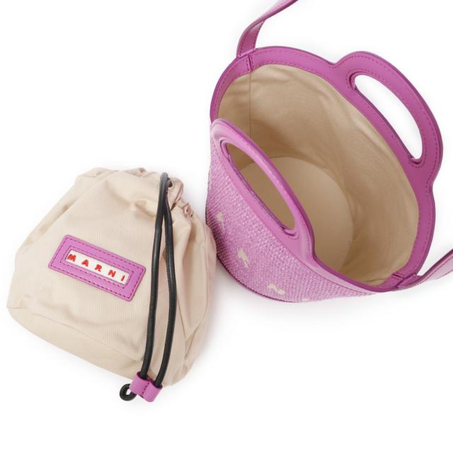マルニ MARNI ハンドバッグ 2WAY かごバッグ レディース TROPICALIA BASKET BAG SMALL_7