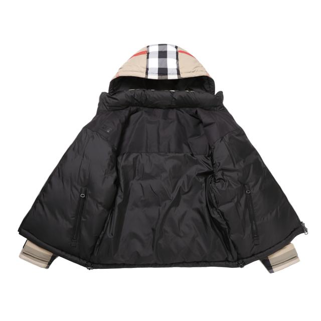 ◆BURBERRY BLUE LABEL◆バーバリーリバーシブルダウン バーバリー リバーシブル ダウンジャケット BLUE LABEL
