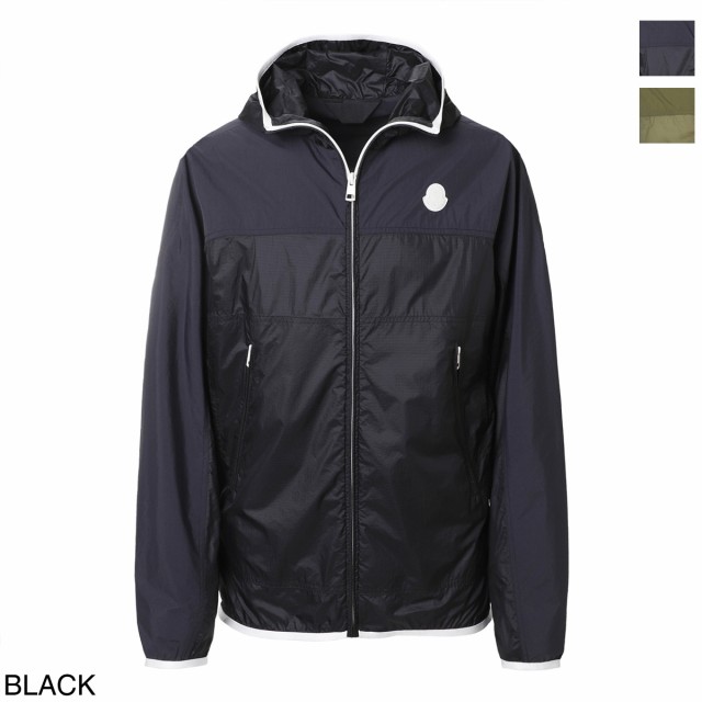 [あす着] モンクレール MONCLER フード付きブルゾン レインコート メンズ ALGEDI