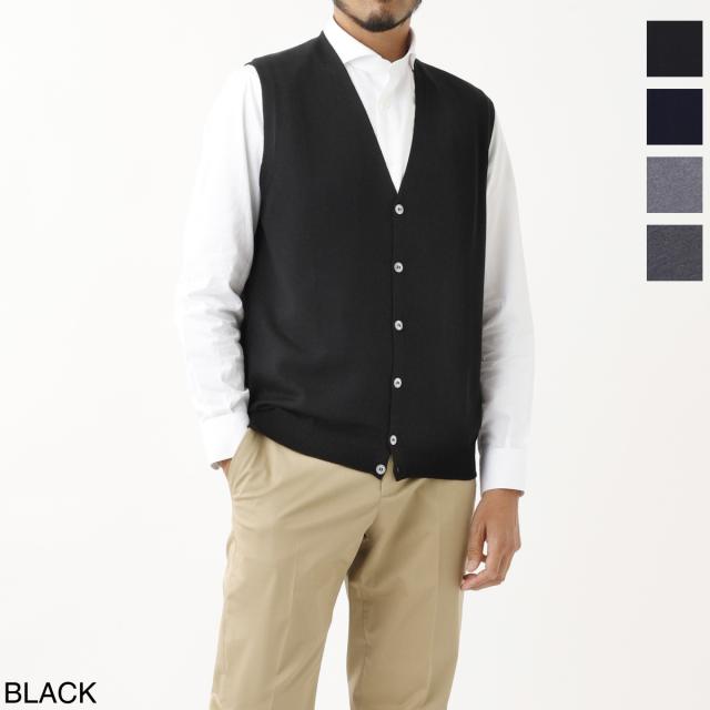 [あす着] グランサッソ Gran Sasso ニットベスト メンズ