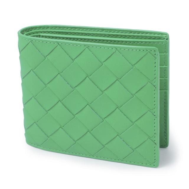 あす着] ボッテガヴェネタBOTTEGAVENETA2つ折り財布メンズ 