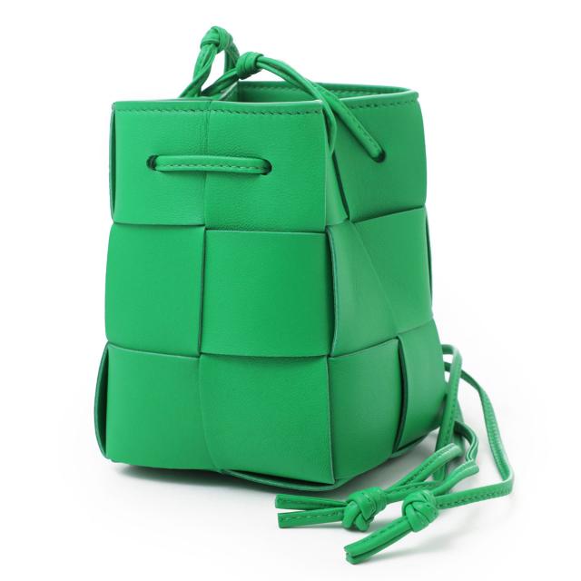 Bottega Veneta カセット クロスボディバッグ マイクロ WH ボッテガ カセット クロス ボディ バッグ bv 編み込み
