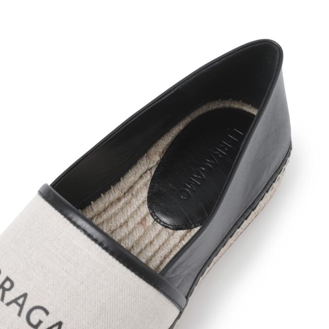 あす着] フェラガモ FERRAGAMO エスパドリーユ スリッポン