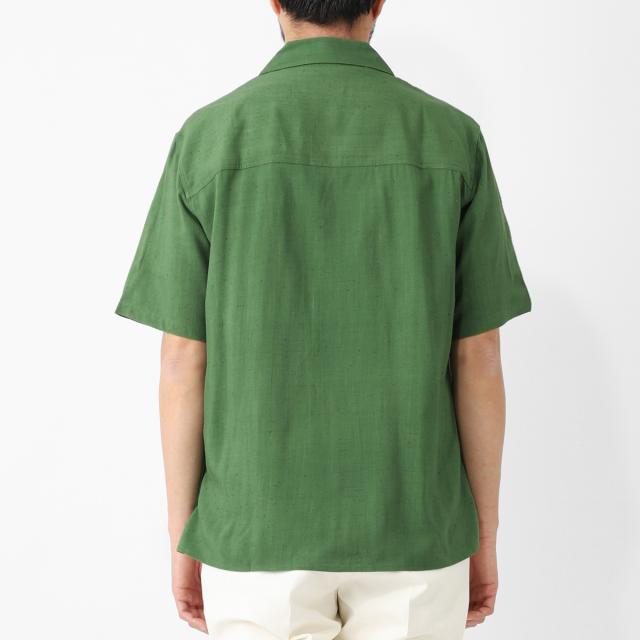 あす着] アミ AMI 半袖シャツ 半袖オープンカラーシャツ メンズ