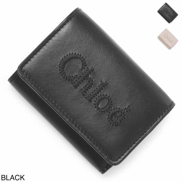 あす着] クロエ Chloe 3つ折り財布 小銭入れ付き コンパクトウォレット