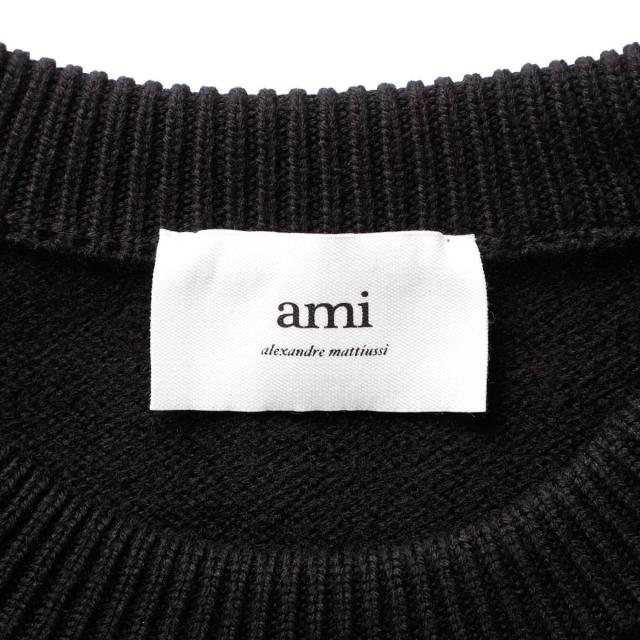 あす着] アミ AMI クルーネックニット メンズ レディース ADC CREWNECK